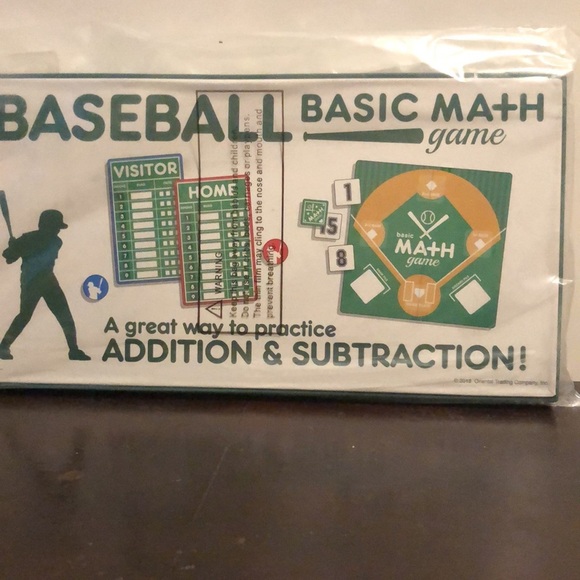 Baseball basic math game - Picture 2 of 2